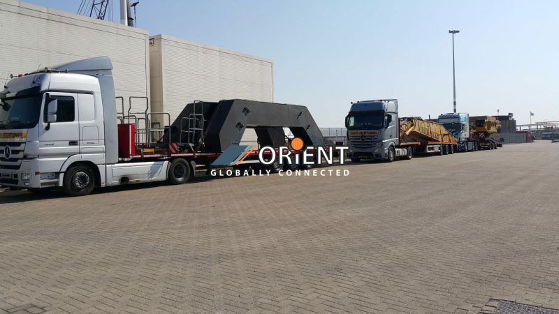 Transport componente macara Multidocker Olanda Romania
